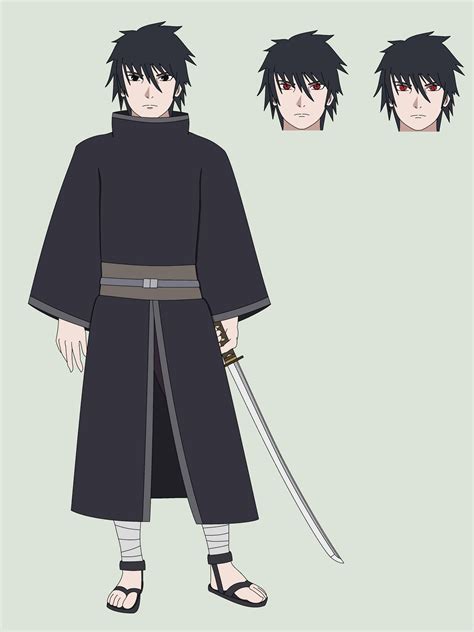 When he was born his father the fourth hokage Minato Namikaze sealed the nine tails away. . Naruto uchiha oc